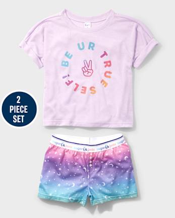 Girls Logo Pajamas