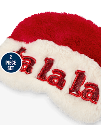 Tween Girls 'Fa La La' Eye Mask & Socks Set