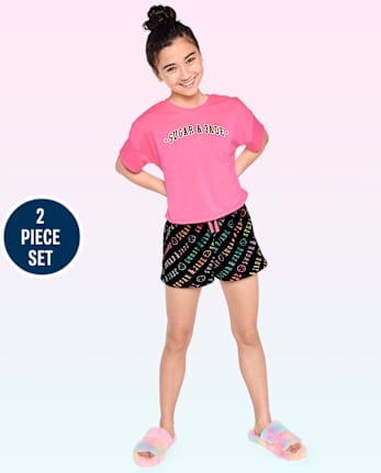 Tween Girls Logo Pajamas
