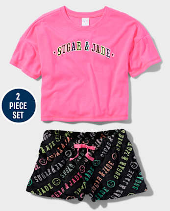 Tween Girls Logo Pajamas
