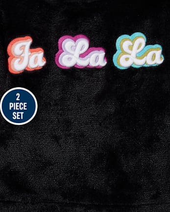Tween Girls Fa La La Fleece Pajamas
