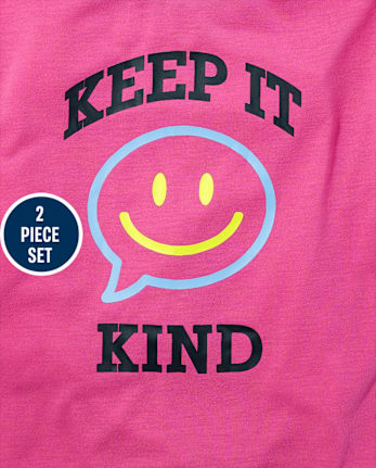 Tween Girls Keep It Kind Pajamas
