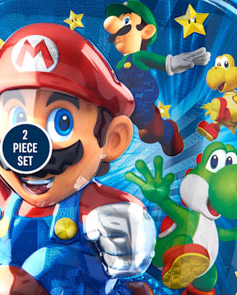 Boys Light Up Mario And Luigi Backpack