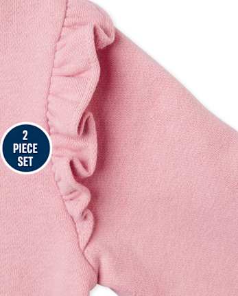 Toddler Girls Active Butterfly Outfit Set