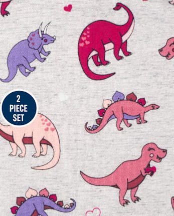 Ensemble de tenue dinosaure pour petites filles