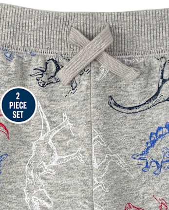 Baby And Toddler Boys Dino Mite Outfit Set