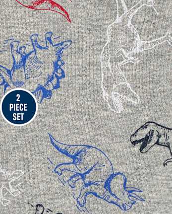 Baby And Toddler Boys Dino Mite Outfit Set