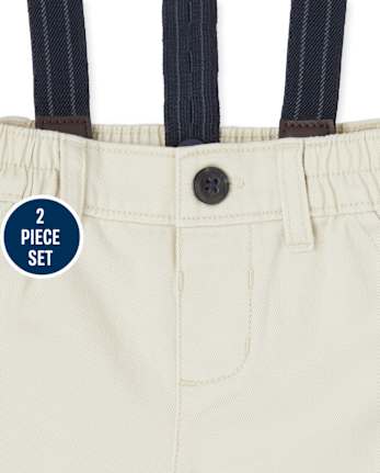 Conjunto bebé niño popelín cuadros