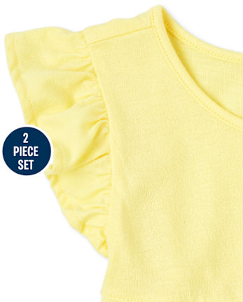 Toddler Girls Bumble Bee 2-Piece Set