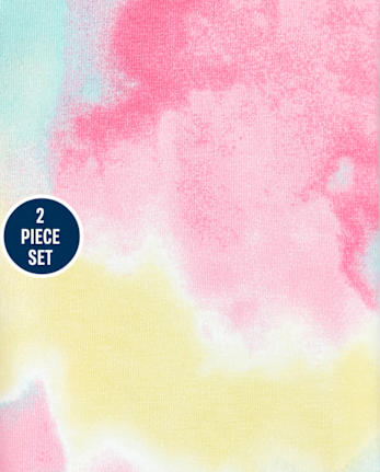 Toddler Girls Unicorn Peplum 2-Piece Set