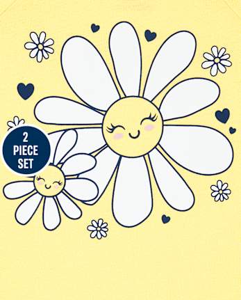 Toddler Girls Daisy 2-Piece Set
