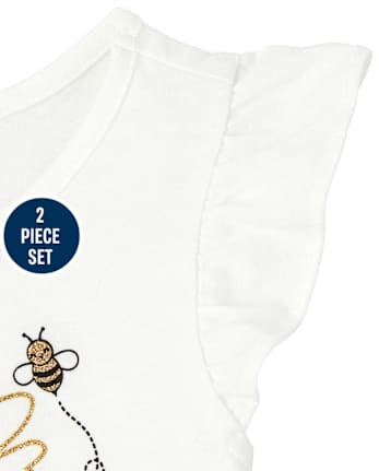 Ensemble 2 pièces Daisy Love pour petites filles
