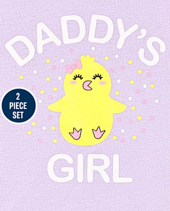 Toddler Girls Chick Outfit Set