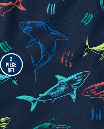 Maillot de bain requin pour garçons