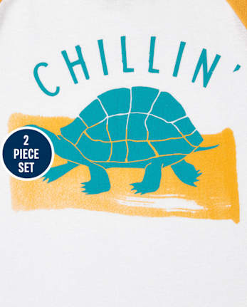 Ensemble 2 pièces tortue pour tout-petit garçon