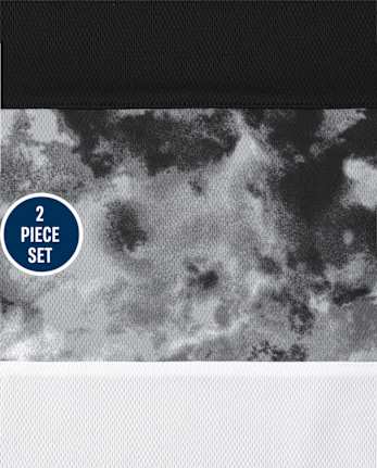 Conjunto de rendimiento de 2 piezas Tie Dye para niños