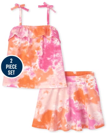 Toddler Tie Dye - Pink –