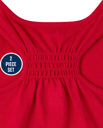 Toddler Girls Americana Cutie 2-Piece Set