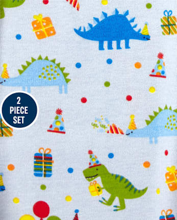 Conjunto de 2 piezas de cumpleaños para bebés y niños