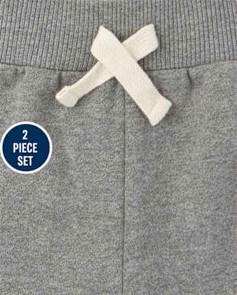 Toddler Boys Colorblock 2-Piece Set