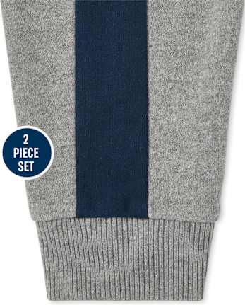 Toddler Boys Colorblock 2-Piece Set