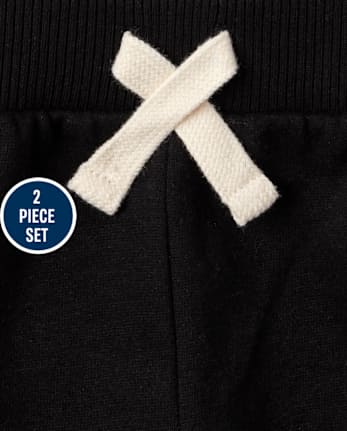 Ensemble 2 pièces camouflage color block pour tout-petit garçon