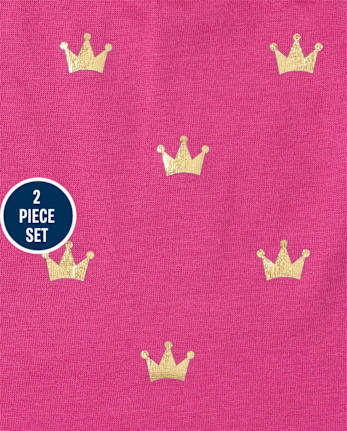 Toddler Girls Princess 2-Piece Set