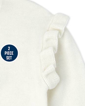 Conjunto de 2 piezas de reno para niñas pequeñas