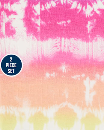 Toddler Girls Rainbow Heart 2-Piece Set