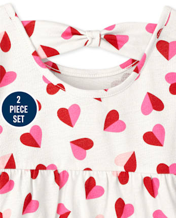 Toddler Girls Valentine's Day 2-Piece Set