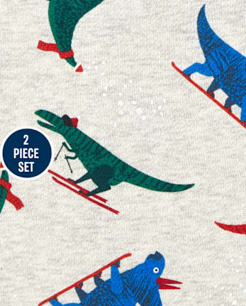 Toddler Boys Dino 2-Piece Set