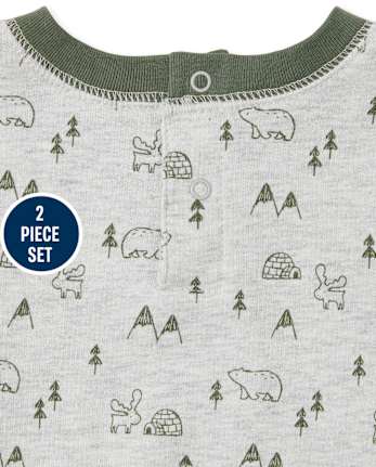 Baby Boys Bear 2-Piece Playwear Set