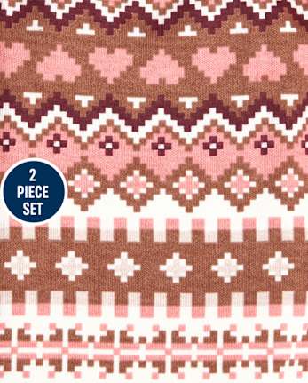 Baby Girls Deer 2-Piece Playwear Set