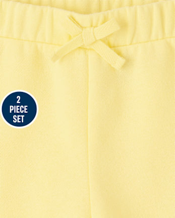 Toddler Girls Active Sun Ruffle 2-Piece Set