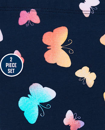 Toddler Girls Butterfly 2-Piece Set