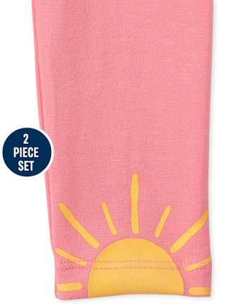 Toddler Girls Sun Ruffle 2-Piece Set