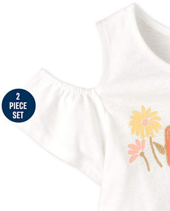 Toddler Girls Floral 2-Piece Set