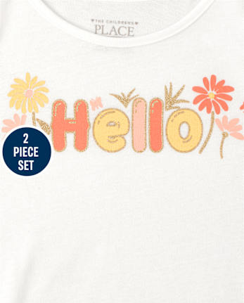 Toddler Girls Floral 2-Piece Set