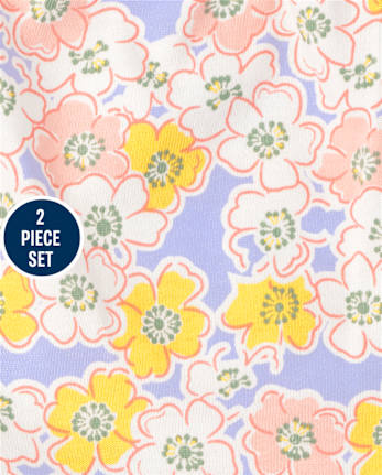 Toddler Girls Floral 2-Piece Set