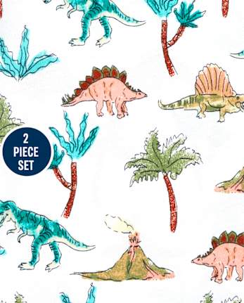 Conjunto de 2 piezas Dino para niños pequeños