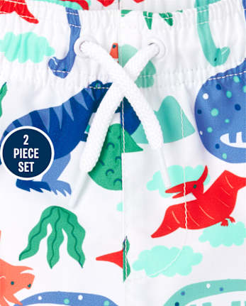Maillot de bain graphique pour bébé et tout-petit garçon