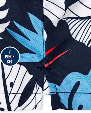 Maillot de bain graphique pour bébé et tout-petit garçon