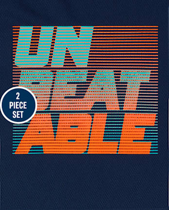 Conjunto de rendimiento de 2 piezas para niños