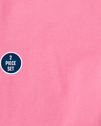 Ensemble 2 pièces nuisette tie-dye pour petites filles