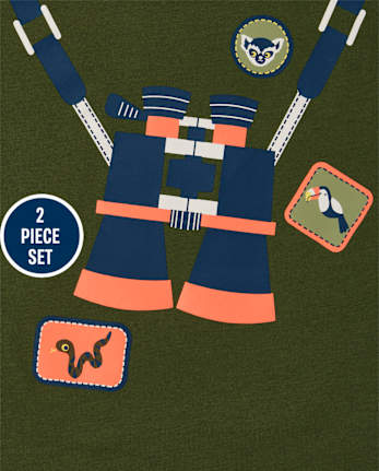 Toddler Boys Explorer 2-Piece Cargo Set