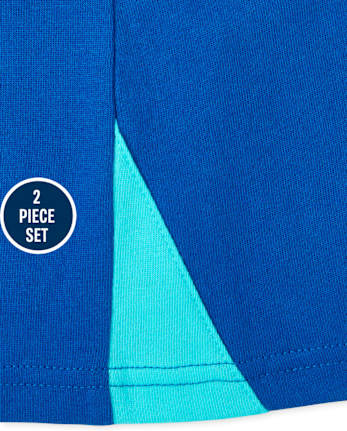 Toddler Boys Shark 2-Piece Set