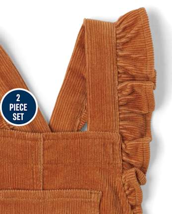 Toddler Girls Pumpkin 2-Piece Set