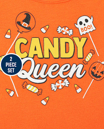 Toddler Girls Halloween 2-Piece Set