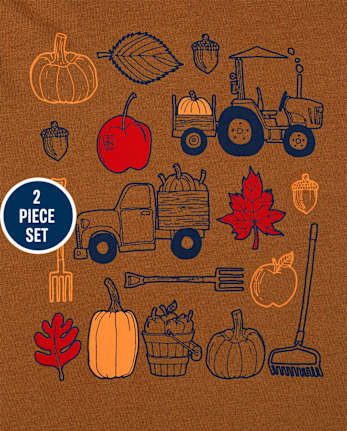 Toddler Boys Fall 2-Piece Set