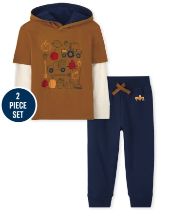 Toddler Boys Fall 2-Piece Set